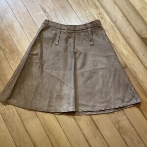 Floriane Faux Suede Skirt